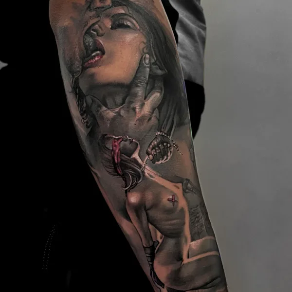 Realism tattoo by Roman Zakharchenko in Los Angeles