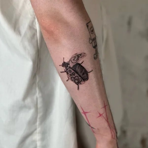 Author's Style tattoo by ZONA CUMFORTA in Saint Petersburg