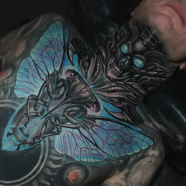 Portrait tattoo by Dislike in Saint Petersburg