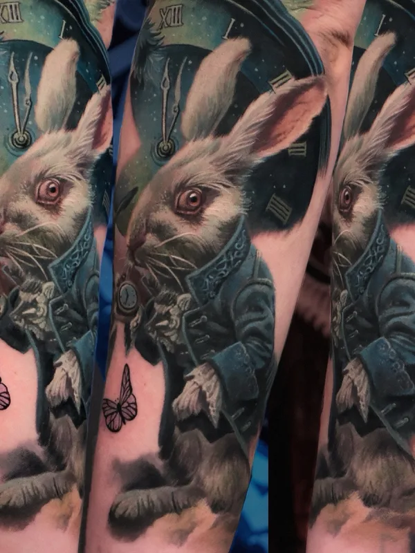 Portrait tattoo by Dislike in Saint Petersburg