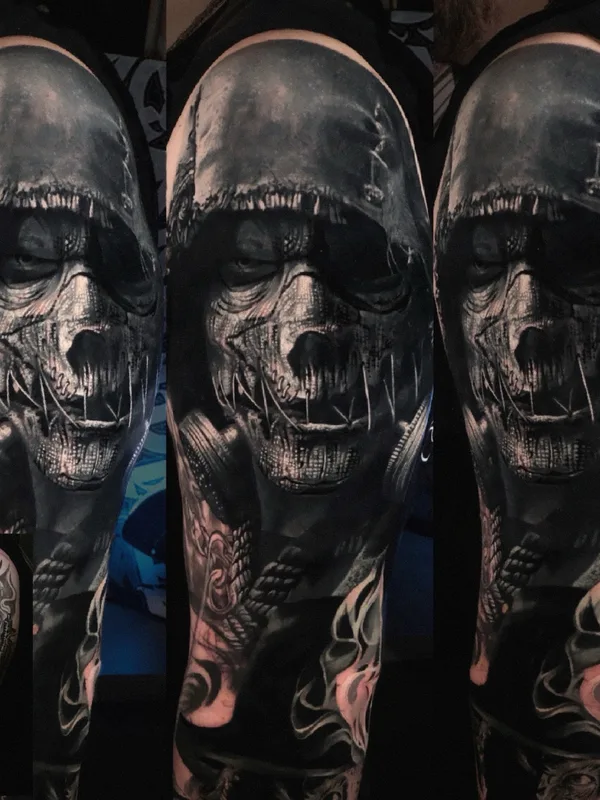 Portrait tattoo by Dislike in Saint Petersburg