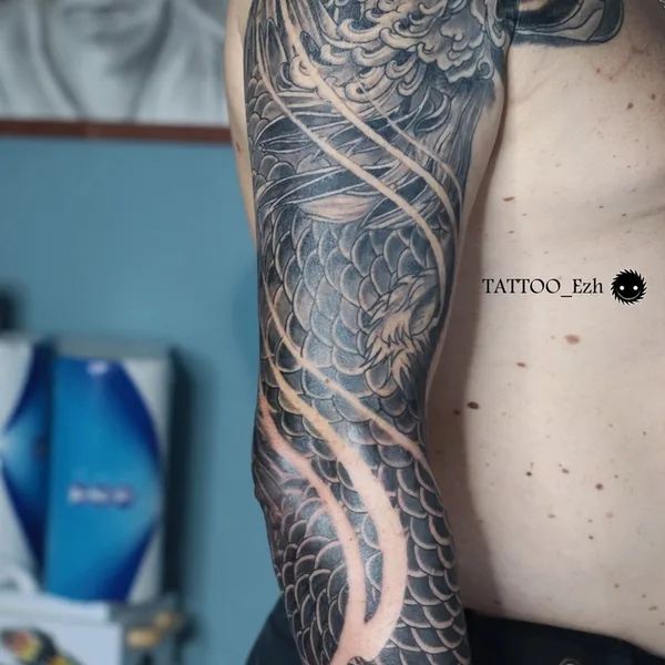 Realism tattoo by Галкин Сергей  in Нижний Новгород