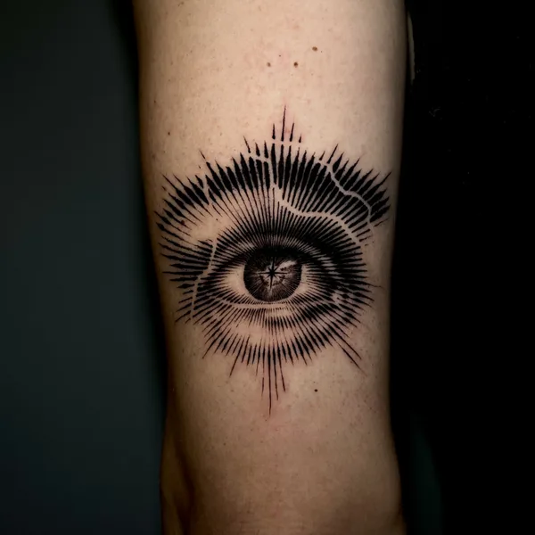 engraving tattoo by Yoshi in Seoul