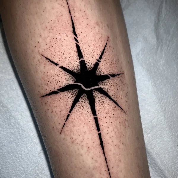 engraving tattoo by Yoshi in Seoul