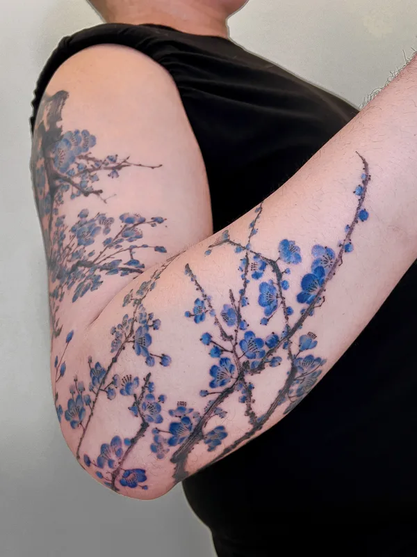 color japanese tattoo on full sleeve #82015 | Tattoo Artist Jay Han
