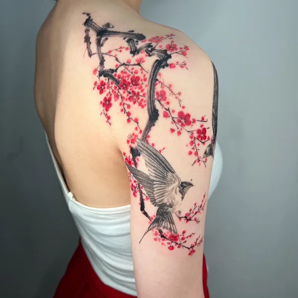 Ориентал tattoo by Jay Han in Ulsan
