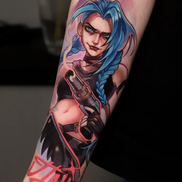 Color tattoo by Ева Алейникова in Красноярск