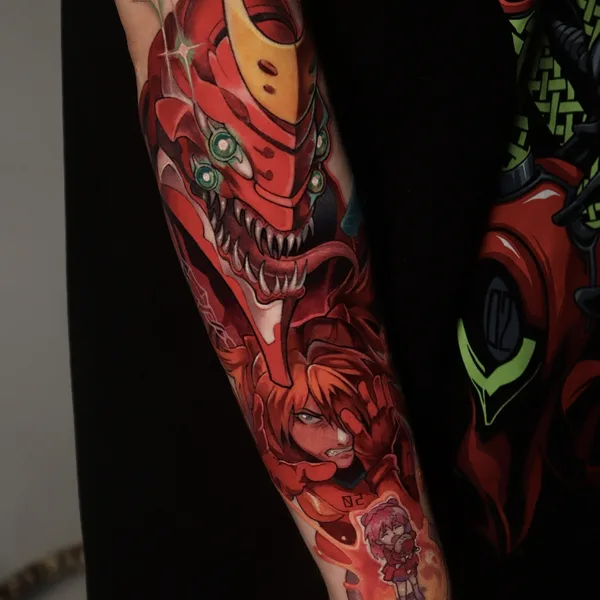 Color tattoo by Ева Алейникова in Красноярск