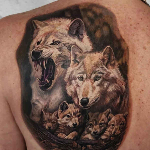 Realism tattoo by Юрий Куйдунен in Верхняя Пышма