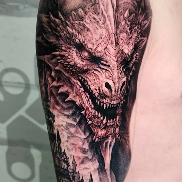 Realism tattoo by Юрий Куйдунен in Верхняя Пышма