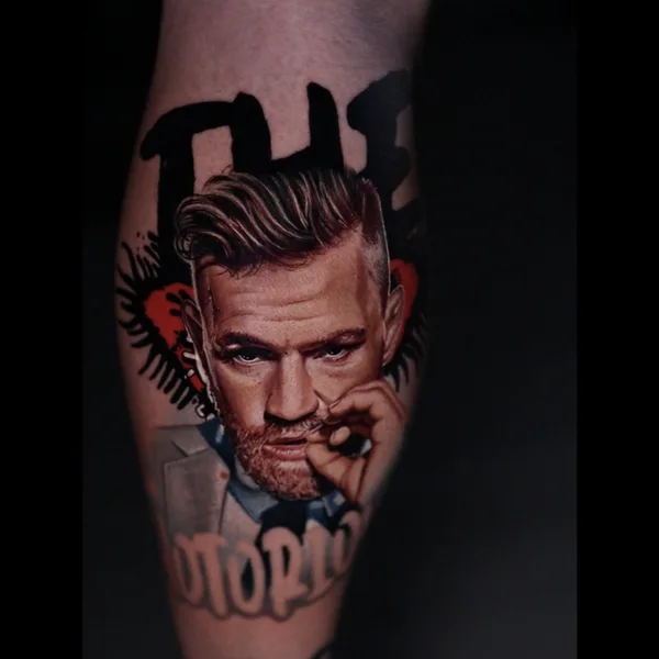 Realism tattoo by Levente Vacsi in Budapest