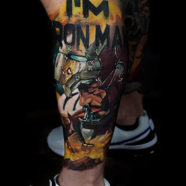 Realism tattoo by Levente Vacsi in Budapest