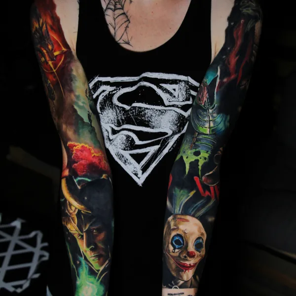 Realism tattoo by Levente Vacsi in Budapest