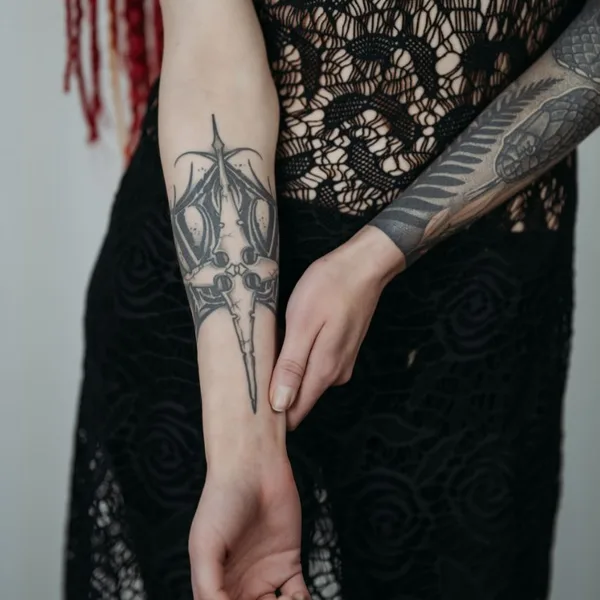 Dotwork tattoo by Olaf Kaminskiy in Kyiv