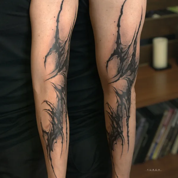 New School tattoo by Юрий Черных in Екатеринбург
