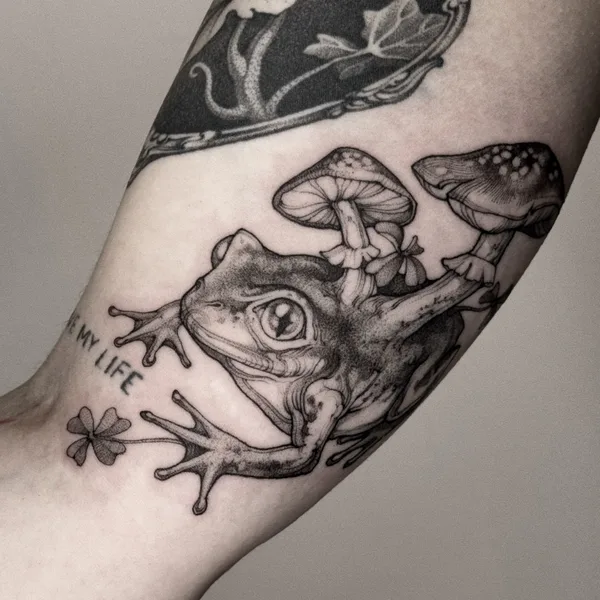 Графика tattoo by Anastasia Veresktt in Белград