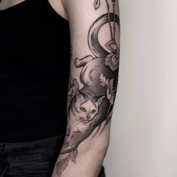Графика tattoo by Anastasia Veresktt in Белград