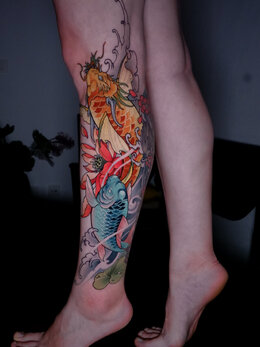 Neojapanese tattoo