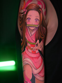 Anime tattoo