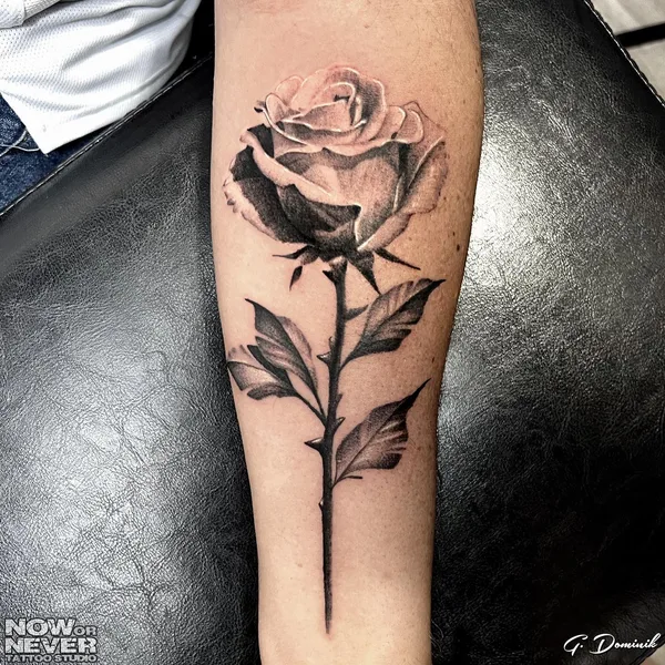Horror tattoo by Dominik Goralczyk in Barcelona
