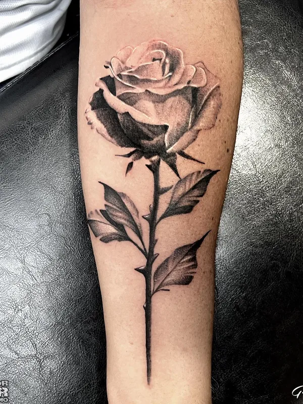black and grey realism tattoo on forearm #82369 | Tattoo Artist Dominik Goralczyk