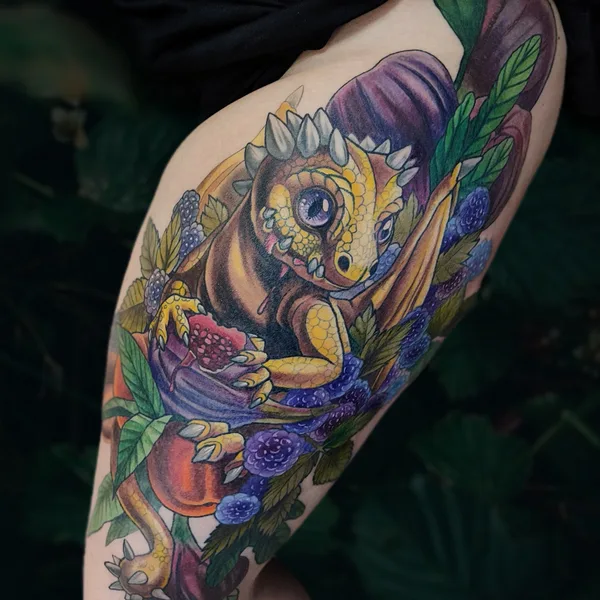 Author's Style tattoo by Ксеня Бугимен in Saint Petersburg