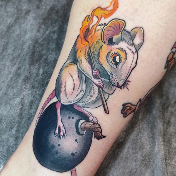 Author's Style tattoo by Ксеня Бугимен in Saint Petersburg