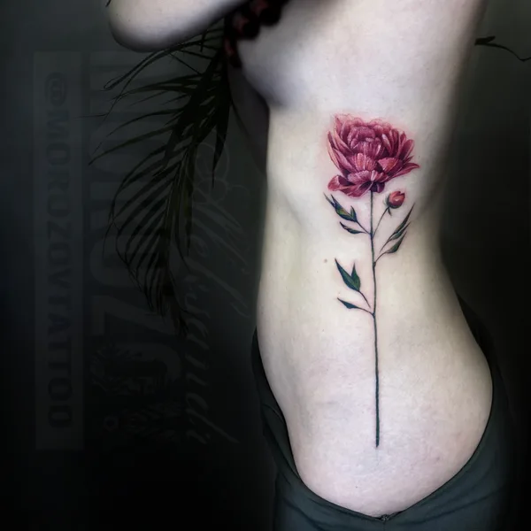 Watercolor tattoo by Alex Morozov in Berlin