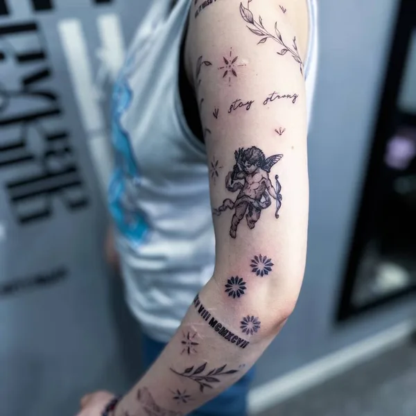 Black tattoo by Карина Волкова in Пенза