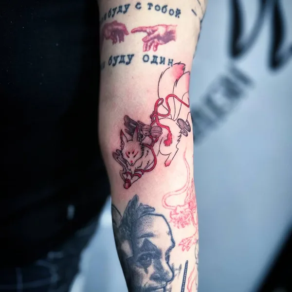 Black tattoo by Карина Волкова in Пенза