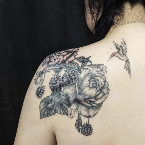 Illustrative tattoo by Savannah Victoria  in West Jordan