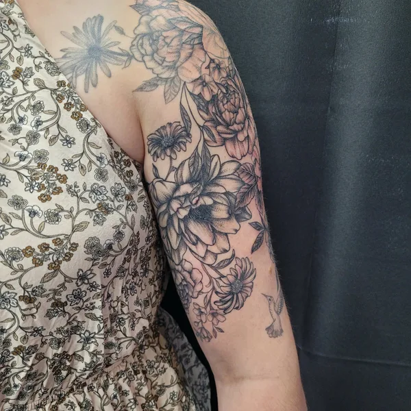 Illustrative tattoo by Savannah Victoria  in West Jordan