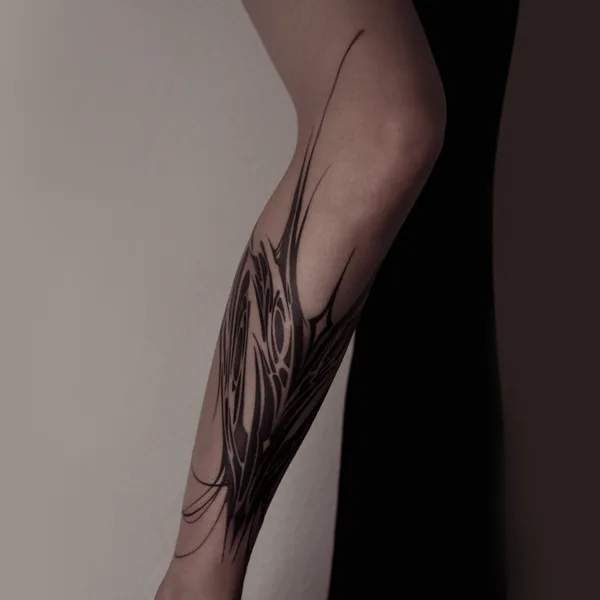 Abstract tattoo by Лида in Saint Petersburg