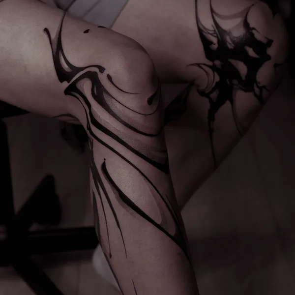 Abstract tattoo by Лида in Saint Petersburg