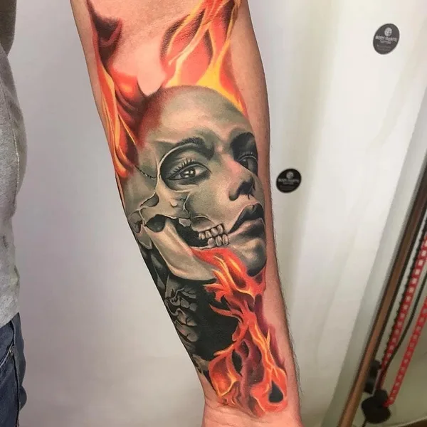Realism tattoo by Алексей Шитов in Moscow