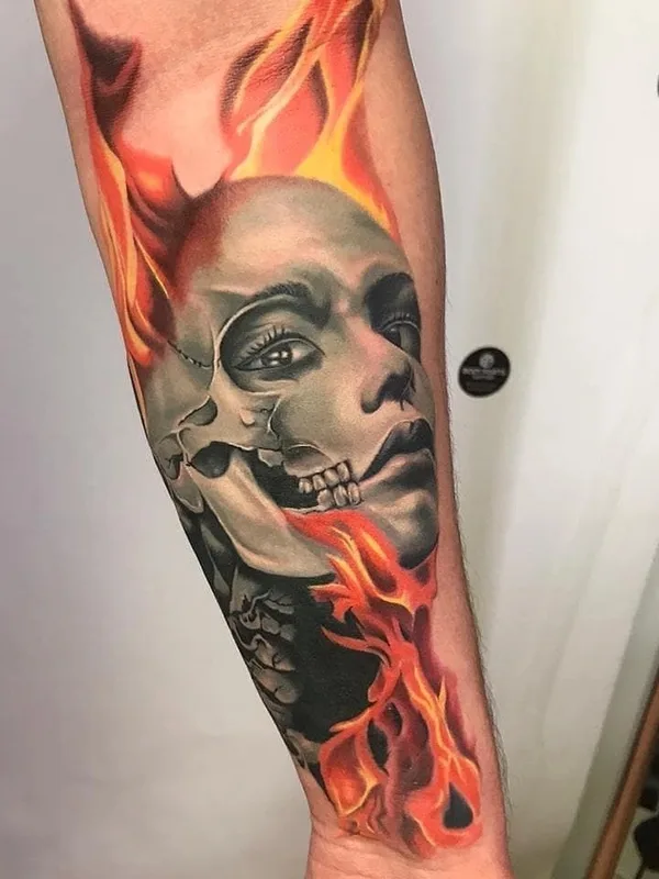 male color realism 타투 부위 forearm #82630 | 타투이스트 Алексей Шитов