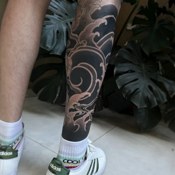 Ornamental tattoo by Vir Paiz in Córdoba