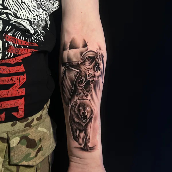 Realism tattoo by Алексей Шитов in Moscow
