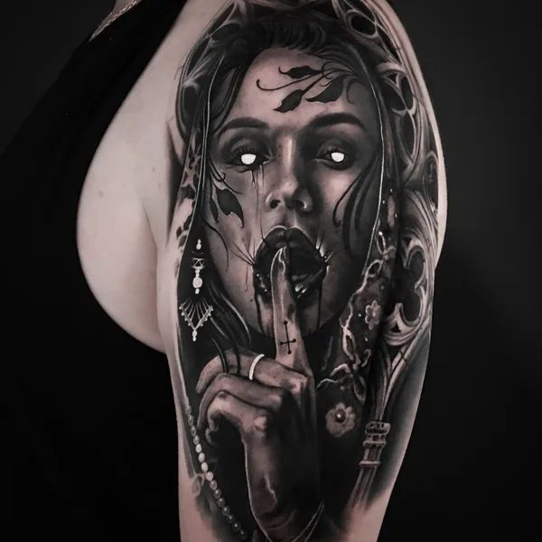 Realism tattoo by Михаил Громовчук / Leeahim_tattoo in Moscow