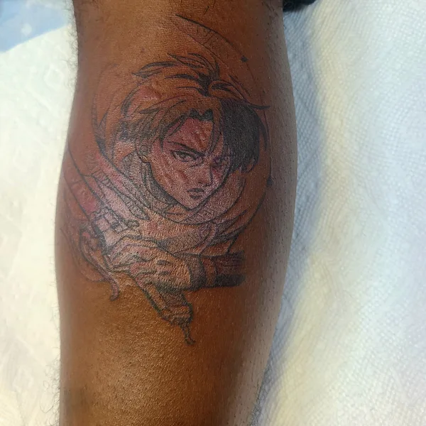 Anime tattoo by Gnaski Helloms