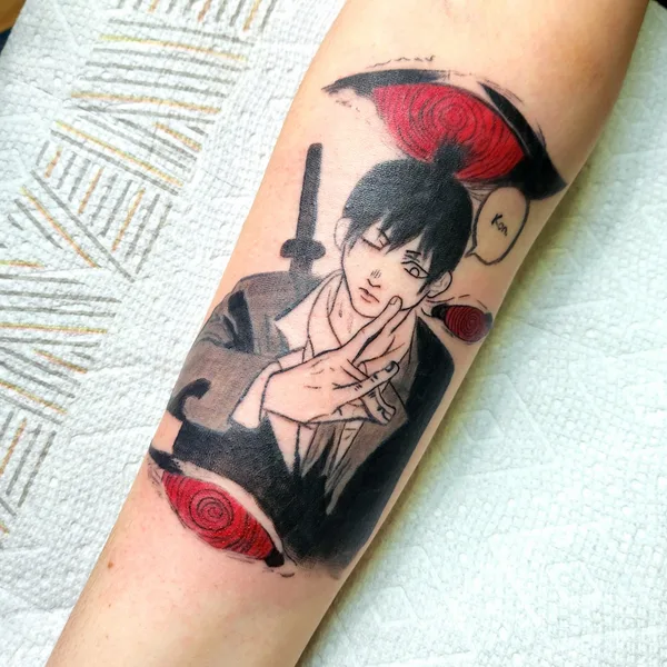 Anime tattoo by Gnaski Helloms