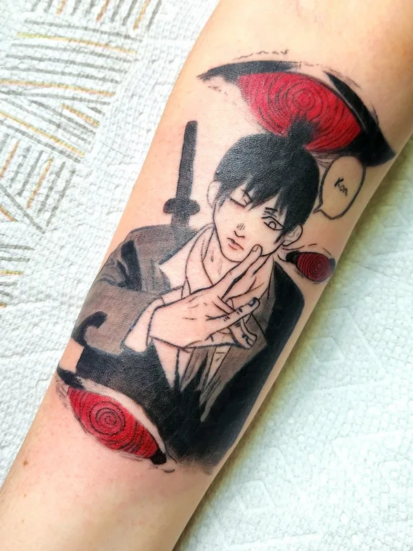 color anime Tatuagem em forearm #82842 | Tatuador Gnaski Helloms