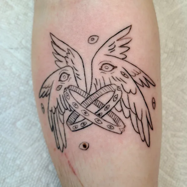 Anime tattoo by Gnaski Helloms