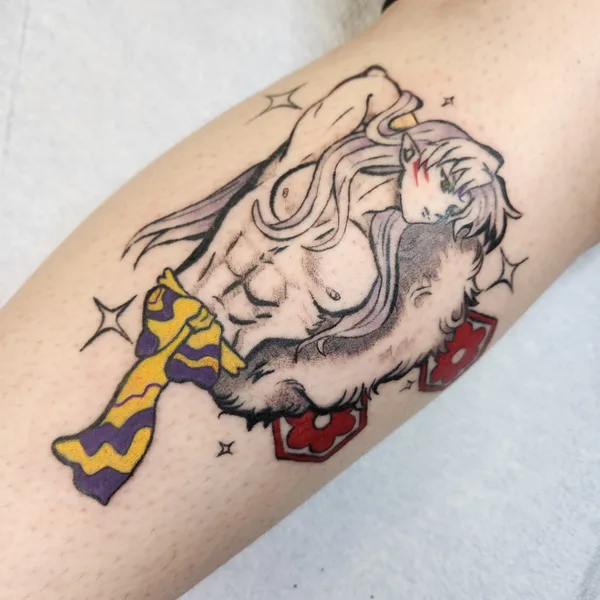 Anime tattoo by Gnaski Helloms