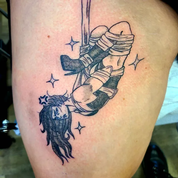 Anime tattoo by Gnaski Helloms