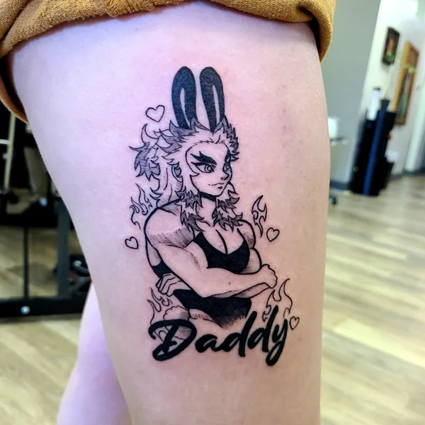 Anime tattoo by Gnaski Helloms