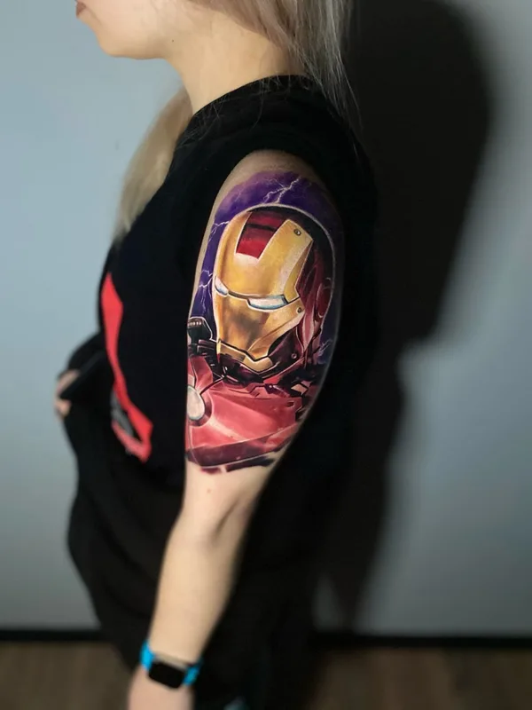 female color realism 타투 부위 upper arm #82881 | 타투이스트 Владислав Трэйк