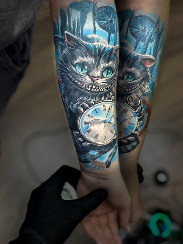 color illustrative 타투 부위 forearm #82887 | 타투이스트 Владислав Трэйк