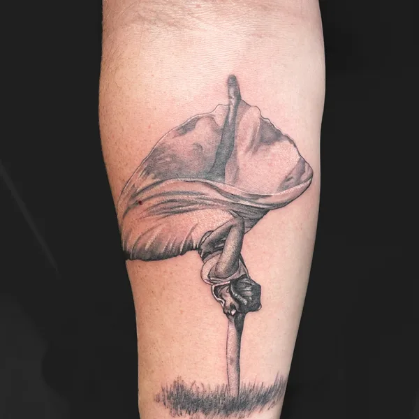 Fine Line tattoo by Kat Botezatu in Reykjavík