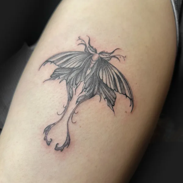 Fine Line tattoo by Kat Botezatu in Reykjavík